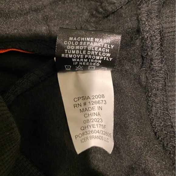 NFL Team Apparel Kids Cincinnati Bengals Hoodie Sweatshirt NWT Size 14-16 - Picture 5 of 6